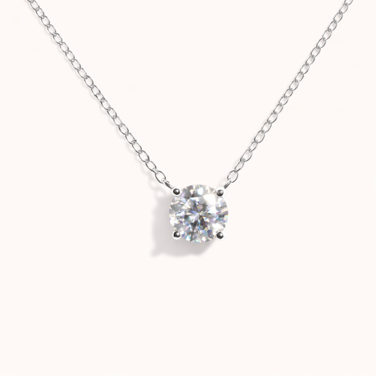 The Signature Solitaire Necklace (1 Carat)